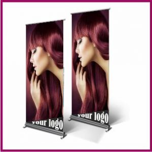 Roll up banner μηχανισμός με εκτύπωση 29.99 € / Τιμή χωρίς ΦΠΑ