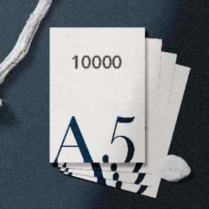 10000 Έντυπα-Flyer A5 (14,7x21cm)