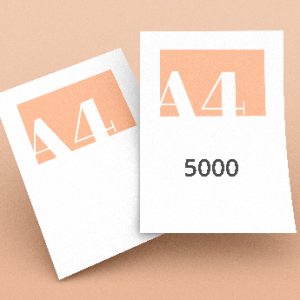 5000 Έντυπα-Flyer A4 (21x29cm)